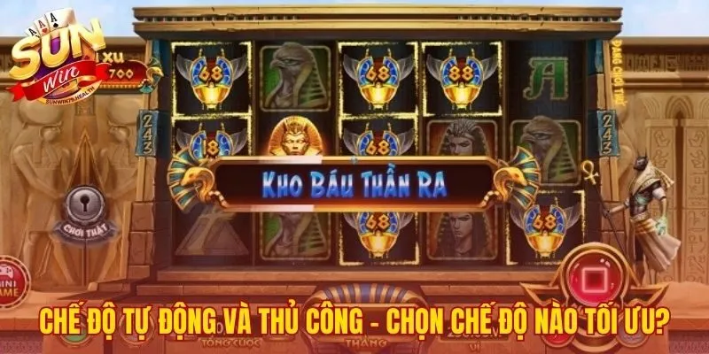 Sử dụng chế độ quay phù hợp cho từng mục tiêu chiến thuật